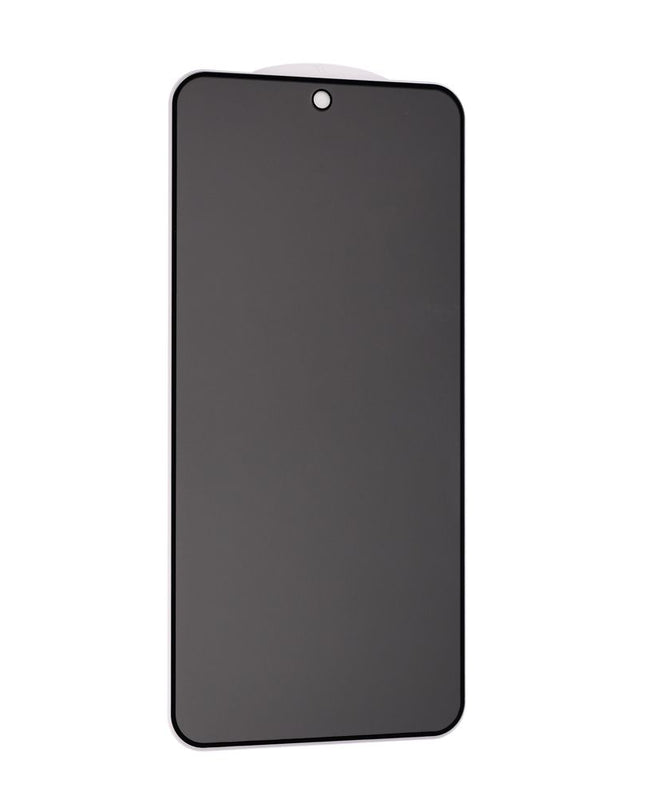 Zastitno staklo Tempered Glass Privacy 2.5D full glue za Samsung S721B Galaxy S24 FE crni (fingerprint unlock)