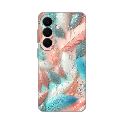 Maska za Samsung S941B Galaxy S26 Pastel Feathers Silikonska Print