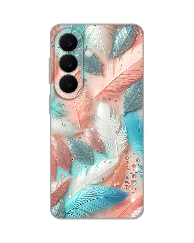 Maska za Samsung S941B Galaxy S26 Pastel Feathers Silikonska Print