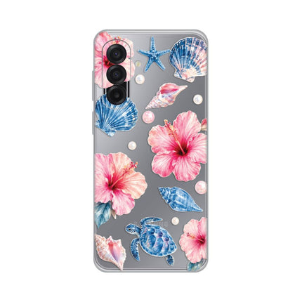 Maska za Samsung A175F Galaxy A17 Hibiscus Sea Silikonska Print Skin