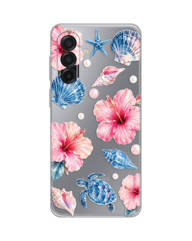 Maska za Samsung A175F Galaxy A17 Hibiscus Sea Silikonska Print Skin