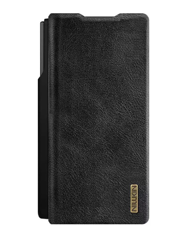 Maska za Samsung F966B Galaxy Z Fold 7 crna (with pen) Nillkin Qin Pro Leather
