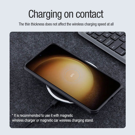 Maska za Samsung S921B Galaxy S24 crna Nillkin Scrub Pro Magnetic