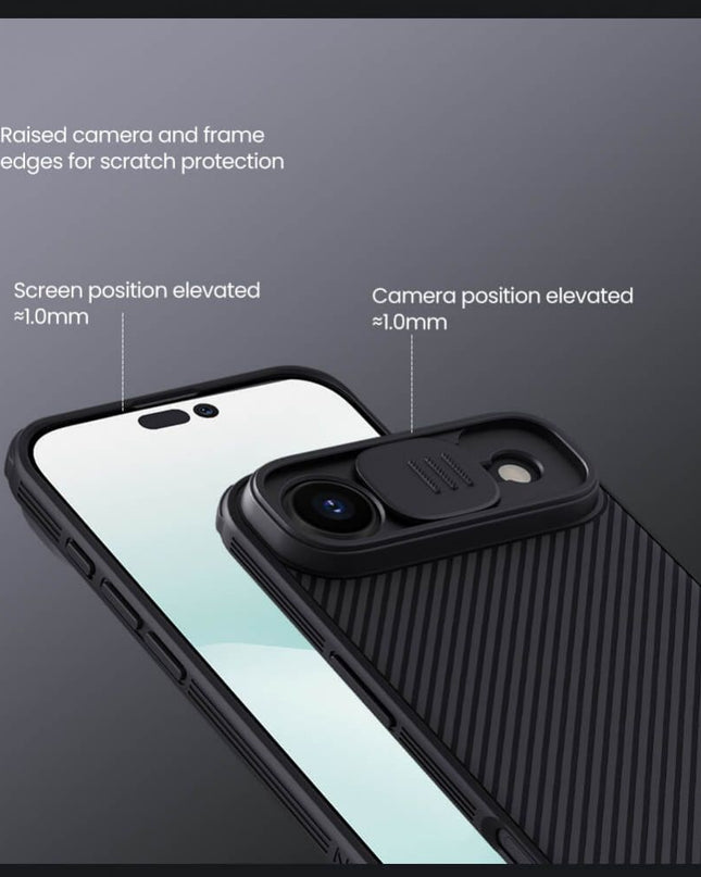 Maska za iPhone 17 Air 6.6 crna Nillkin CamShield Pro