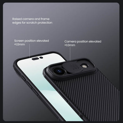 Maska za iPhone 17 Air 6.6 crna Nillkin CamShield Pro Magnetic