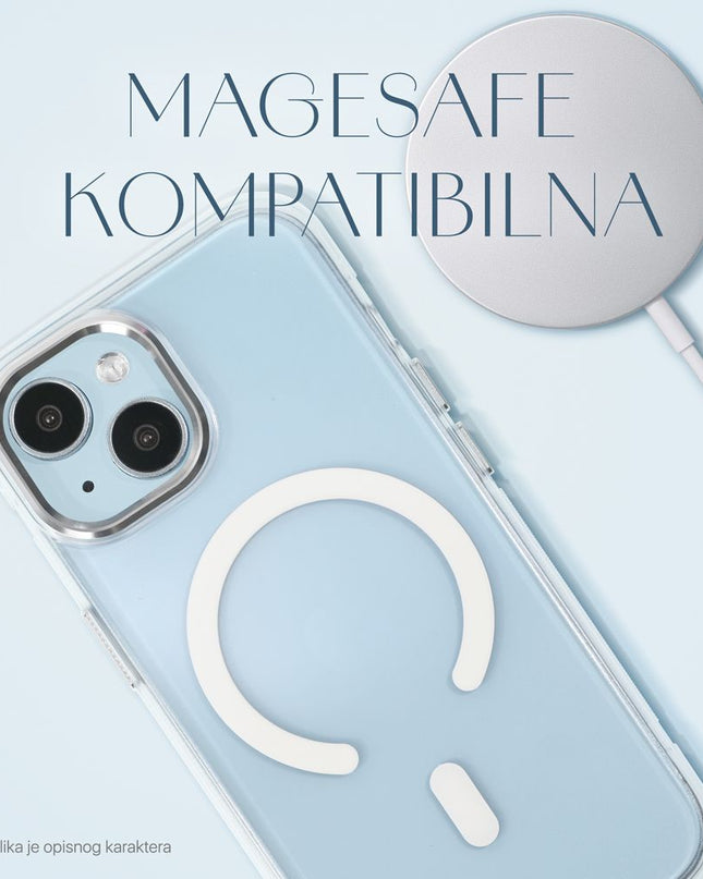 Maska za iPhone 17 Pro 6.3 roze Magsafe Glow