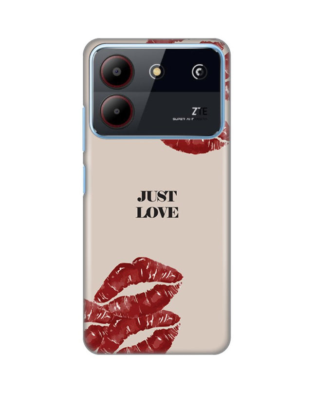 Maska za ZTE Blade A54 Just Love Silikonska Print Skin