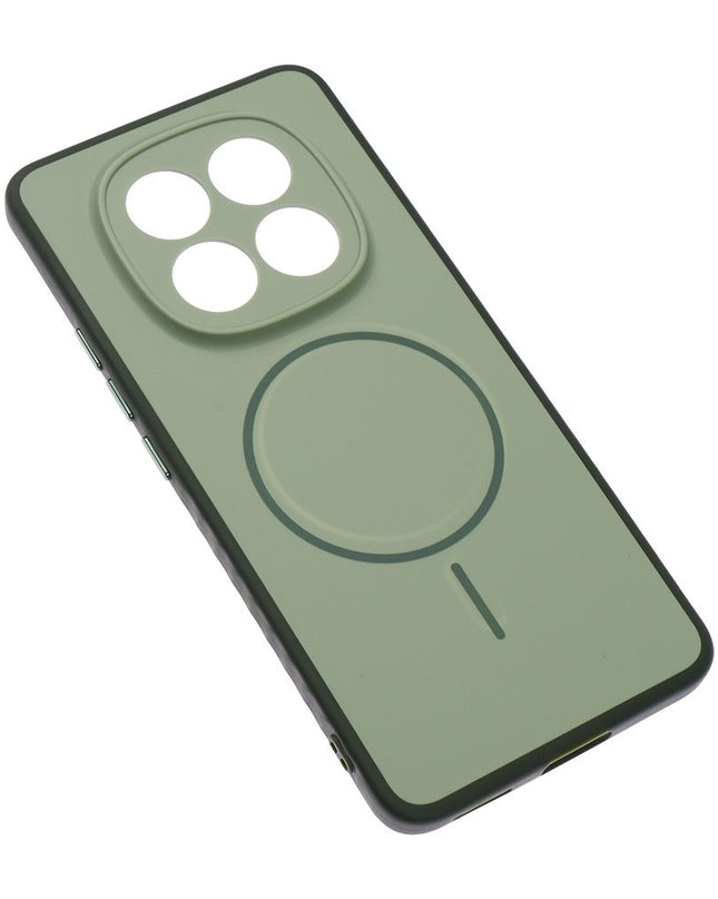 Maska za Xiaomi Redmi Note 15 5G zelena Magsafe Matte Line