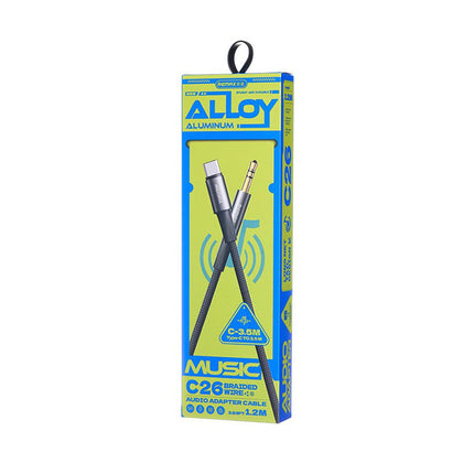 Audio kabl REMAX Velocity CB08 Type C na 3.5mm 1.2m