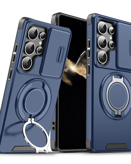 Maska za Samsung S948B Galaxy S26 Ultra plava CamShield Ring stand