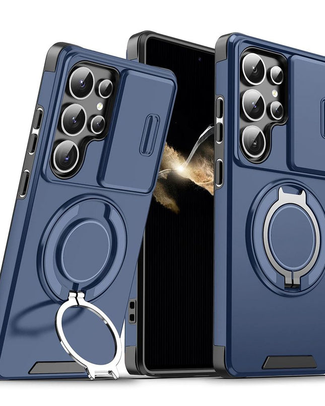 Maska za Samsung S948B Galaxy S26 Ultra plava CamShield Ring stand