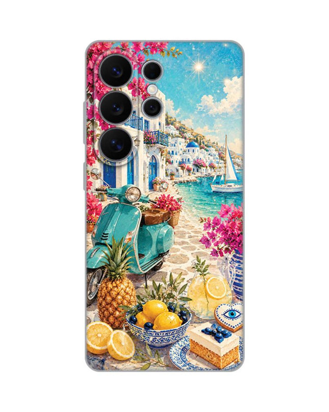 Maska za Samsung S948B Galaxy S26 Ultra Summer in Greece Silikonska Print Skin