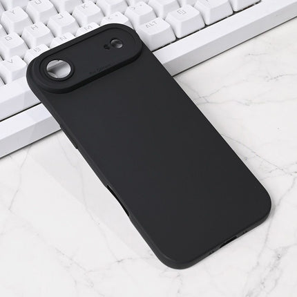 Maska za iPhone 17 Air 6.6 crna Silikon Pro Camera