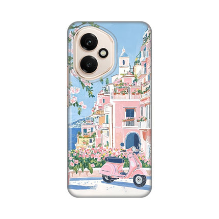 Maska za Honor 400 Pink Italy Silikonska Print