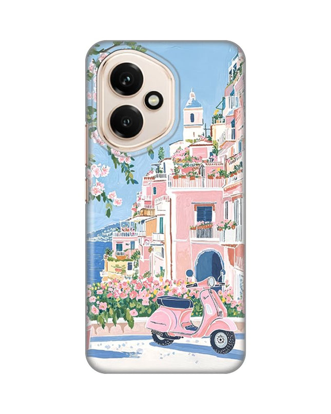 Maska za Honor 400 Pink Italy Silikonska Print