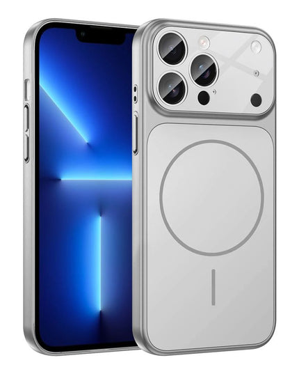 Maska za iPhone 13 Pro Max 6.7 srebrna Magsafe LookLike