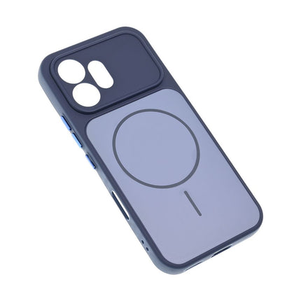 Maska za Honor 600 plava Magsafe Matte Line Lite