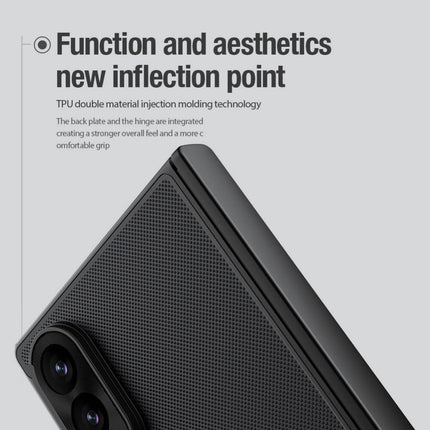 Maska za Samsung F971B Galaxy Z Fold 8 crna Nillkin Scrub Fold Magnetic