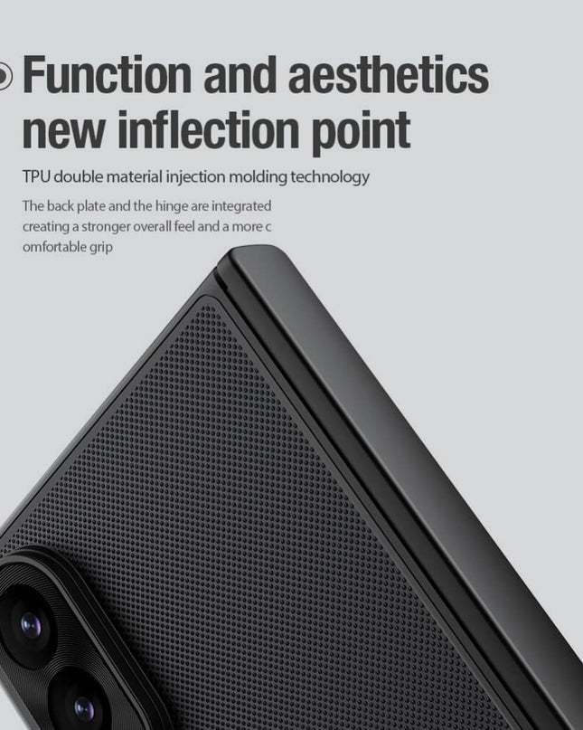 Maska za Samsung F971B Galaxy Z Fold 8 crna Nillkin Scrub Fold Magnetic