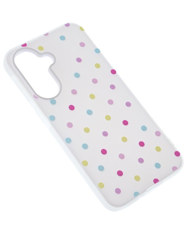 Maska za Samsung A576B Galaxy A57 bela Dotty Pop