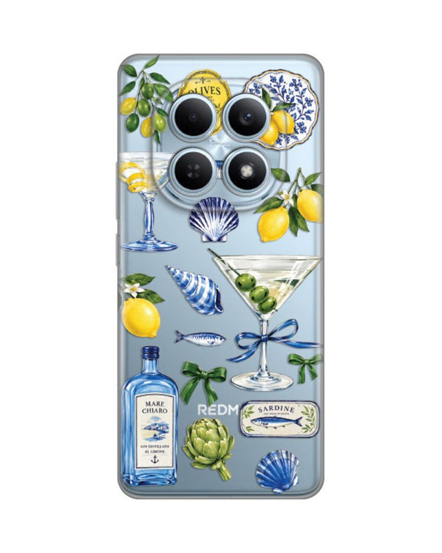 Maska za Xiaomi Redmi Note 15 4G/5G Mediterranean Martini Silikonska Print
