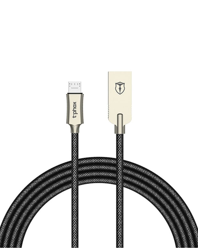 Data kabl T-phox T-L809 Zinc Holly micro USB zlatni 1m
