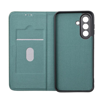 Maska za Samsung Galaxy A27 5G Teracell Elegant Flip tamno zelena
