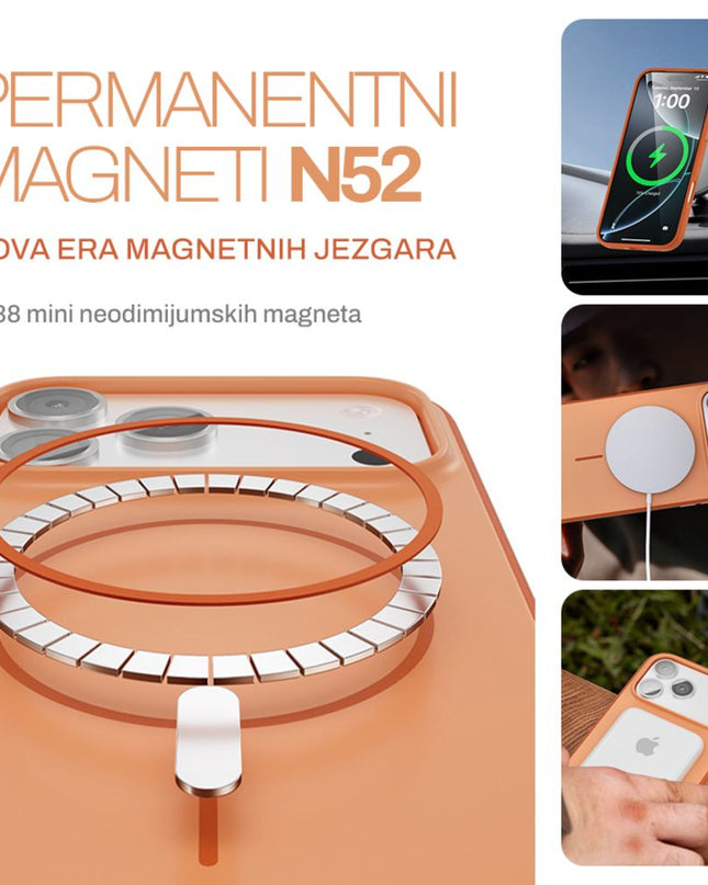 Maska za Xiaomi Redmi Note 15 Pro 4G zelena Magsafe Matte Line