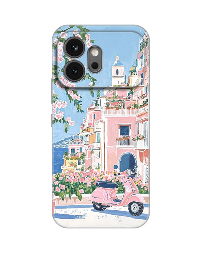 Maska za Honor 600 Pink Italy Silikonska Print