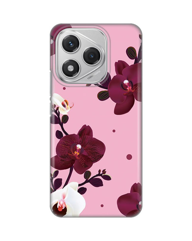 Maska za Honor 400 Lite Pink Orchid Silikonska Print Skin
