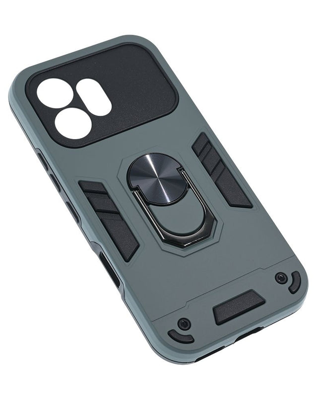 Maska za Honor 600 tamno siva Hard Ring