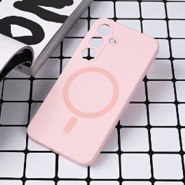 Torbica Magsafe Pure color za Samsung S931B Galaxy S25 roze