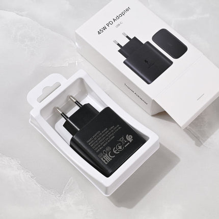 Kucni punjac PD Fast charger 45W za Samsung CE crna