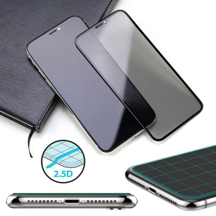 Zastitno Staklo Tempered glass Privacy 2.5D full glue za iPhone XS Max crni