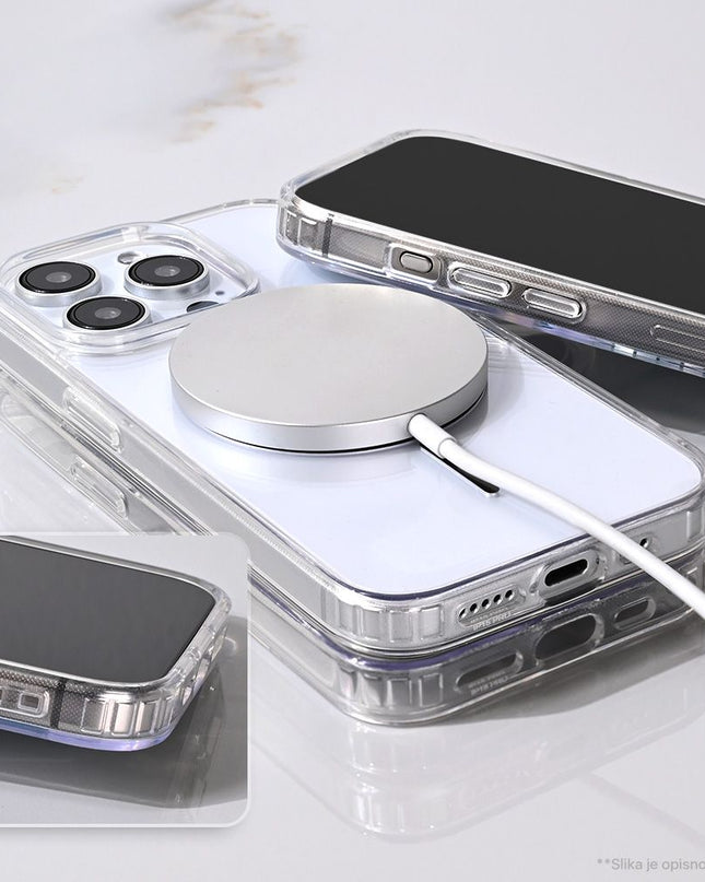 Maska za iPhone 17 Pro Max/18 Pro Max ljubicasta Magsafe Color Line