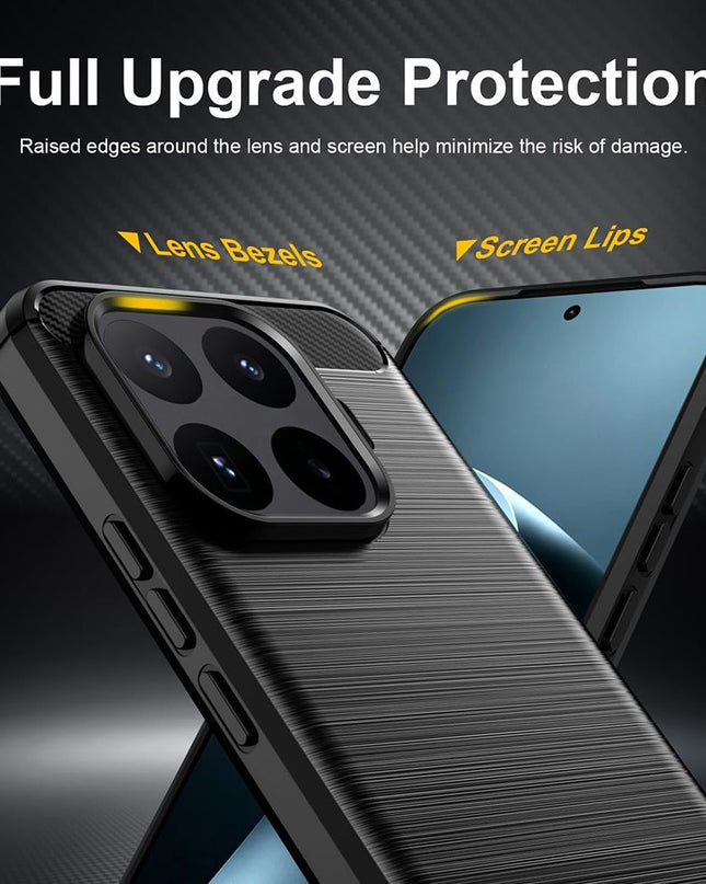 Maska za Xiaomi 17T crna Defender Safeguard