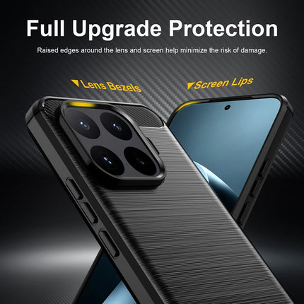 Maska za Xiaomi 17T Pro crna Defender Safeguard