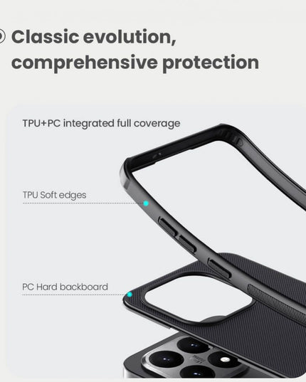 Maska za Xiaomi 15T crna Nillkin Scrub Pro