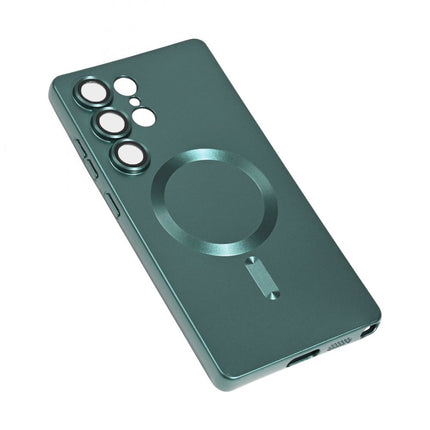 Maska za Samsung S938B Galaxy S25 Ultra sivo plava Magsafe Chrome