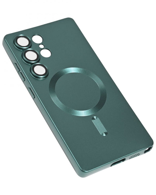 Maska za Samsung S938B Galaxy S25 Ultra sivo plava Magsafe Chrome
