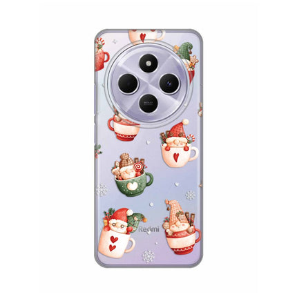 Maska za Xiaomi Redmi 14C/Redmi A4 Ho Ho Ho Silikonska Print