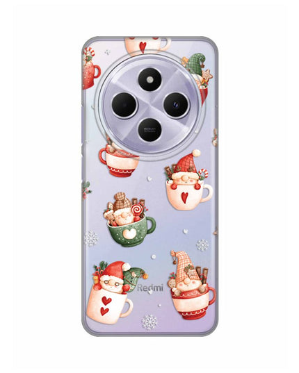 Maska za Xiaomi Redmi 14C/Redmi A4 Ho Ho Ho Silikonska Print