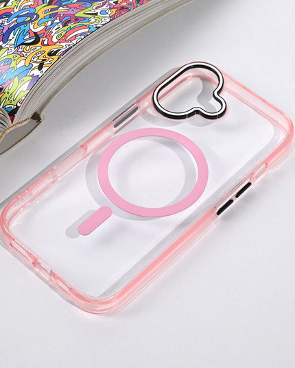 Maska za iPhone 16 6.1 roze Magsafe Color Pop