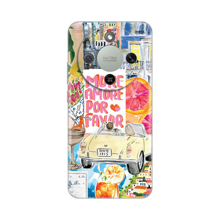 Maska za Honor Magic 8 Lite More Amore Silikonska Print