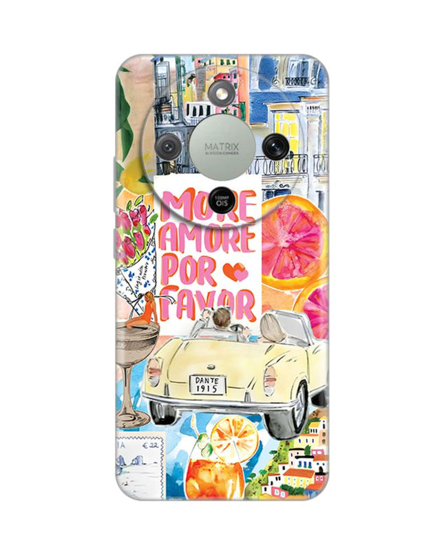 Maska za Honor Magic 8 Lite More Amore Silikonska Print