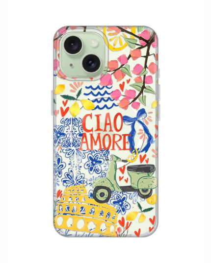 Maska za iPhone 15 6.1 Ciao Amore Print Magsafe