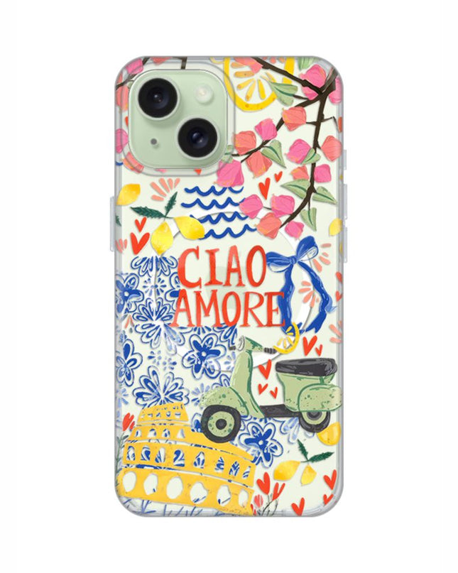Maska za iPhone 15 6.1 Ciao Amore Print Magsafe