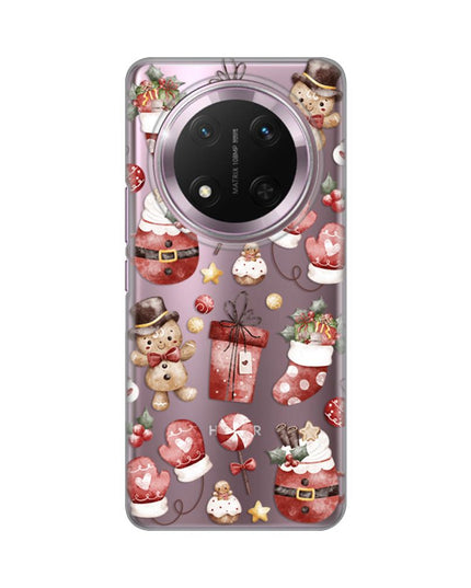 Maska za Honor Magic 7 Lite Cozy Christmas Silikonska Print Skin