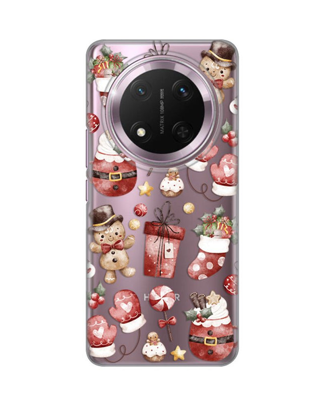 Maska za Honor Magic 7 Lite Cozy Christmas Silikonska Print Skin