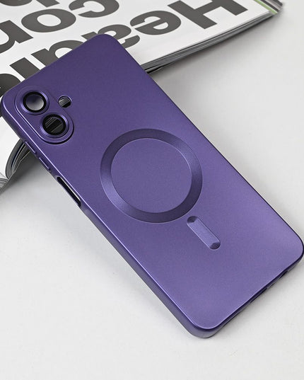 Maska za Samsung A075F Galaxy A07 ljubicasta Magsafe Chrome